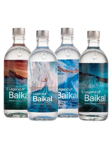 Вода питьевая LEGEND of BAIKAL Limited Edition прир негаз ст 0,33л 12шт/уп