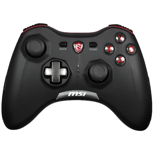 Геймпад проводной MSI Force GC20, for Android, PC, PlayStation 3, черный