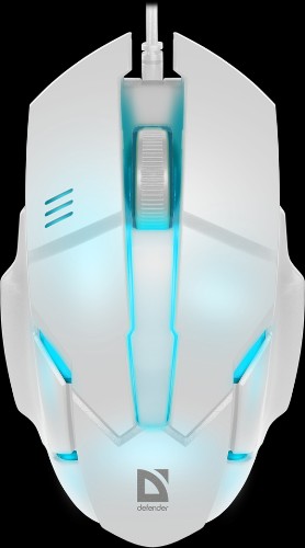 Defender Проводная оптическая мышь Host MB-982 7цветов,1000 dpi,белый Defender Host MB-982