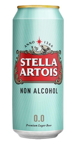 Пиво безалкогольное Stella Artois светлое пастеризованное 0,45л ж/б.  шт