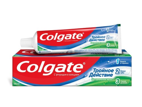 Зубная паста COLGATE Тройное Действие 100мл