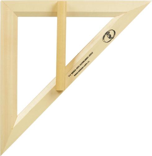 Треугольник для школьной доски деревян ный равнобедр. 35см, Можга с370