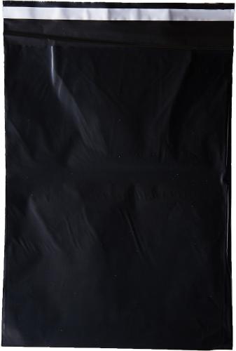 Курьер-пакет Корд курьерский пакет,без печати,без кармана,чер.,240х320+40,40мкм,100шт/уп