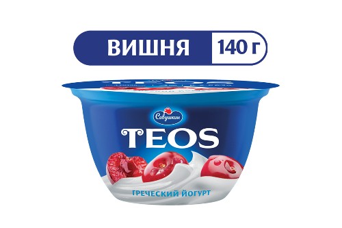 Йогурт Teos с вишней 2% 140 г