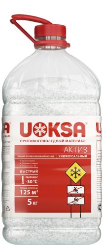 Реагент противогололедный UOKSA Актив -30°C 5кг бутылка