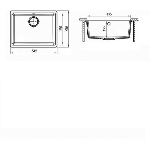 Кухонная мойка NS-26