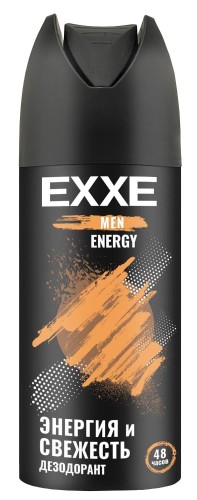 Дезодорант мужской EXXE MEN ENERGY аэрозоль, 150 мл