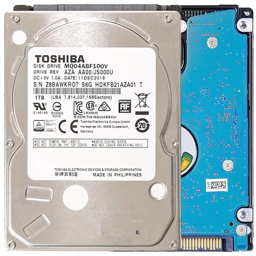 Жесткий диск Toshiba MQ04ABF100V