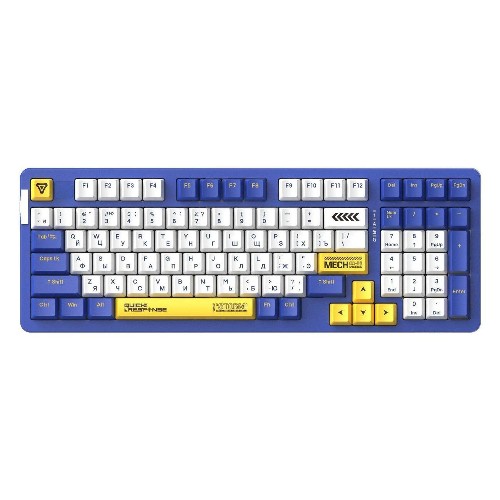 Игровая клавиатура проводная Dareu A98 Mecha-Blue (русская раскладка)