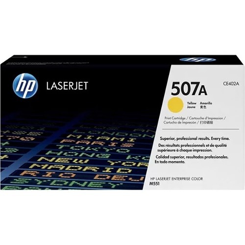 Тонер-картридж HP 507A Yellow Original LaserJet Toner Cartridge (CE402A)