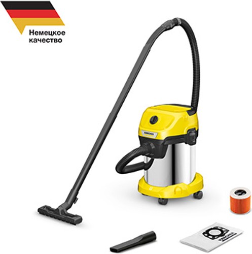 Строительный пылесос Karcher WD 3 S V-17/4/20 1.628-135.0