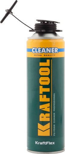 KRAFTOOL CLEANER, 500 мл, очиститель монтажной пены (41189)