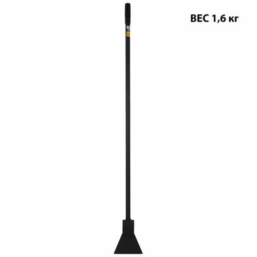 Ледоруб -топор шириной 16 см, ВЕС 1,6 кг, металлическая ручка 135 см, D=25 мм, УСИЛЕННЫЙ, черная порошковая окраска, ГРАНДМАСТЕР, 700345 Ледоруб -топор шириной 16 см, ВЕС 1,6 кг, металлическая ручка 135 см, D=25 мм, УСИЛЕННЫЙ, черная порошковая окраска, ГРАНДМАСТЕР, 700345