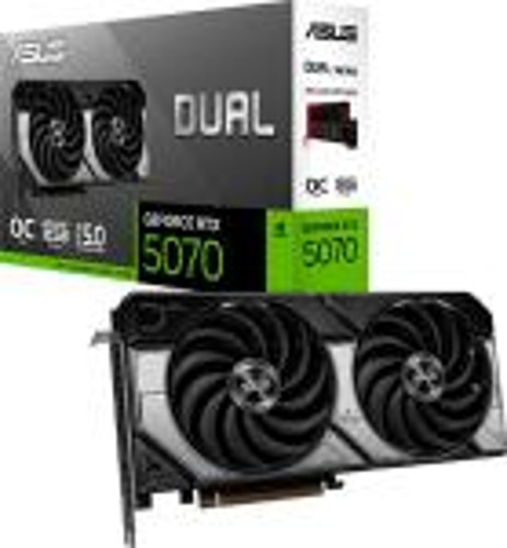 Видеокарта Asus GeForce RTX 5070 12GB DUAL OC (DUAL-RTX5070-O12G)