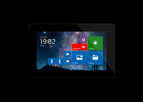 Novicam FREEDOM 7 FHD NIGHT Full HD видеодомофон с сенсорным дисплеем 7" и записью Версия: 4881