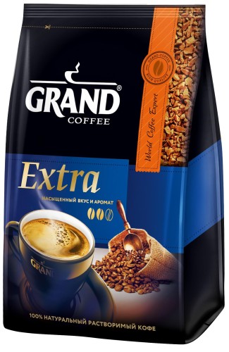 Кофе Grand Extra раств., 500 г пакет.