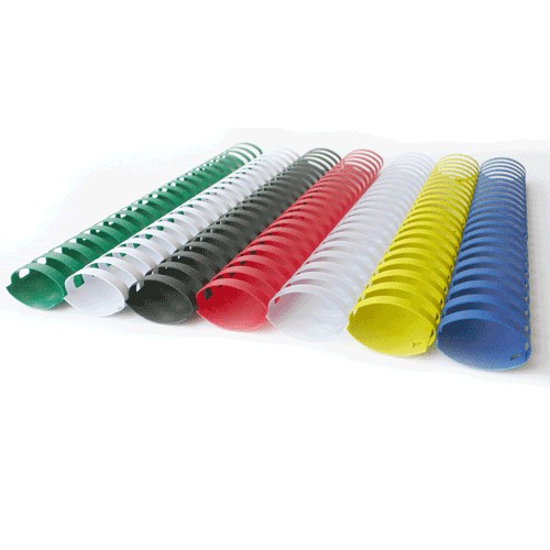 Пружины для переплета 38 мм белые, 50 шт.