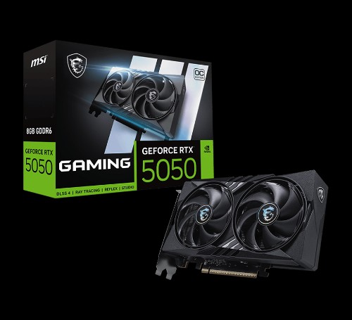 Видеокарта MSI	GeForce RTX 5050 8G GAMING OC