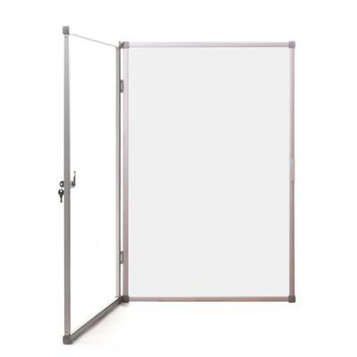 Доска-витрина для информации 90х120 см Attache Window, алюминиевая рама