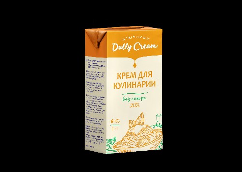 Растительный крем 20% для кулинариии выпечки Dally Cream