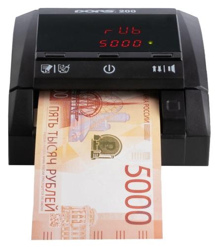 Детектор банкнот (валют) DORS 200/200 М2 (FRZ-041627)версия без АКБ