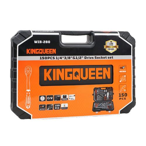 Набор инструментов KINGQUEEN 150 пред, 72 зуба WIB-280