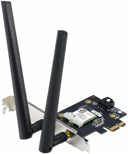 Сетевая карта Wi-Fi + Bluetooth ASUS PCE-AX1800 (90IG07A0-MO0B00)