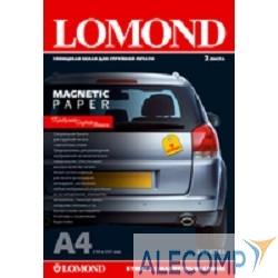 LOMOND 2020345 "Magnetic" глянцевая бумага с магнитным слоем,  660 г/м2, A4 (2), 530 мкм (LMT53)