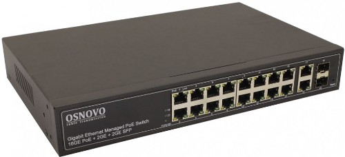 Коммутатор Коммутатор OSNOVO SW-8182/L(300W) Коммутатор Коммутатор OSNOVO SW-8182/L(300W)