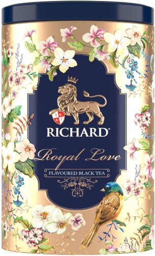 Чай Richard Royal Love черный, крупнолистовой,аромат., 80г