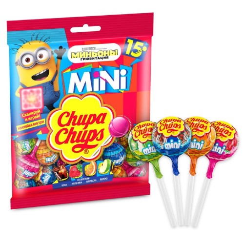 Карамель Chupa Chups Мини, 90 г