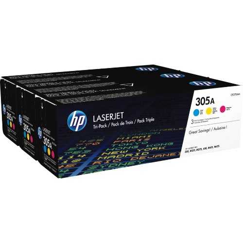 Тонер-картридж набор из 3 шт HP CF370AM