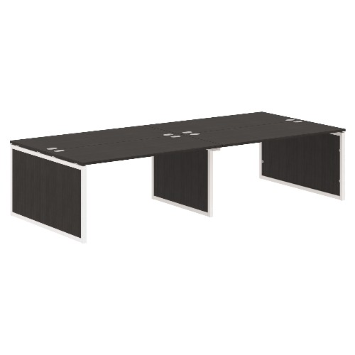 Бенч-система XTEN-QP XQPWST 3214, дуб юкон модерн/белый, 3200х1406х750 мм Бенч-система XTEN-QP XQPWST 3214, дуб юкон модерн/белый, 3200х1406х750 мм