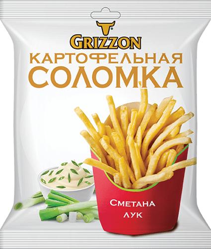 Соломка Grizzon 80г Сметана лук (80г*20шт)