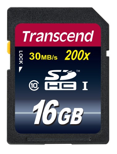 Карта памяти Transcend Premium SDHC 16Gb UHS-I Cl10, TS16GSDHC10