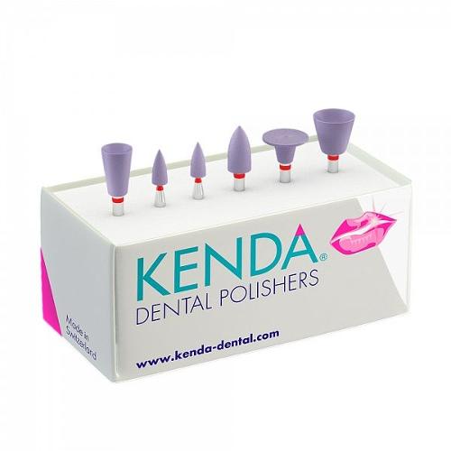0300.006A Kenda Nobilis - одношаговая алмазная полировочная система для композитов и керамики 6 штук