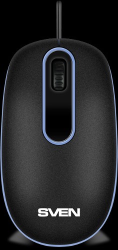 Мышь SVEN RX-90 чёрная (2+1кл., 1000 DPI, блист.) Sven SV-020644 Мышь SVEN RX-90 чёрная (2+1кл., 1000 DPI, блист.) Sven SV-020644