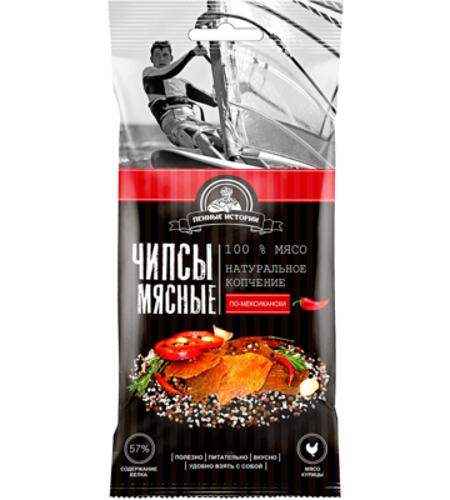 ПИ Чипсы куриные По-мексикански 30шт*35гр Россия, ТМ Пенные истории