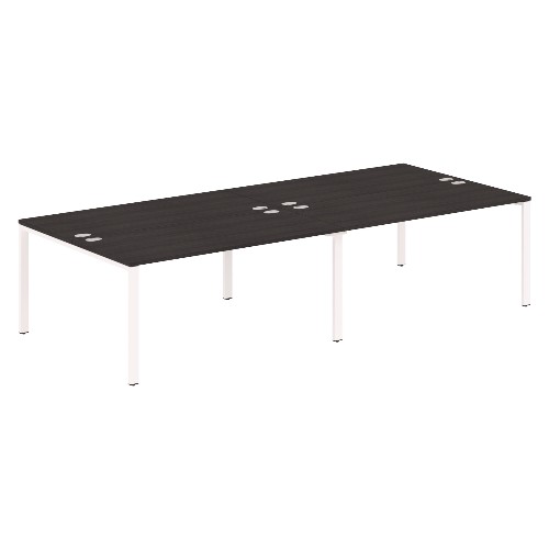 Бенч-система XTEN-S60 XS6WST 3214, дуб юкон модерн/белый, 3200х1406х750 мм Бенч-система XTEN-S60 XS6WST 3214, дуб юкон модерн/белый, 3200х1406х750 мм