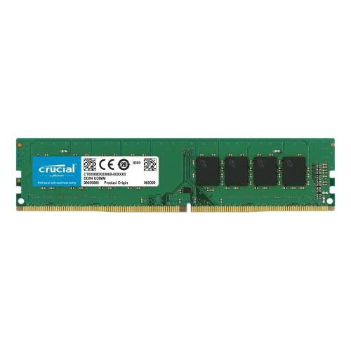 Модуль памяти Crucial DDR4 DIMM 8Gb 3200МГц CL22 (CT8G4DFRA32A)
