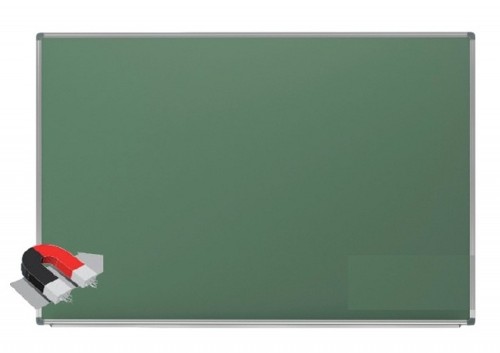 Доска магнитно-меловая BOARDSYS 100х200 см, лаковое покрытие, алюминиевая рама