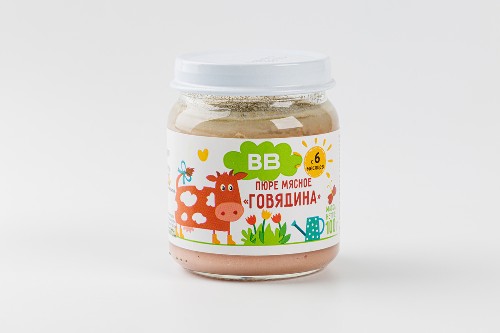 Пюре мясное "Говядина"
