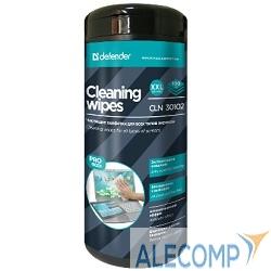 DEFENDER CLN 30 102 Влажные чистящие салфетки PRO SERIES в пласт. тубе, 100шт.