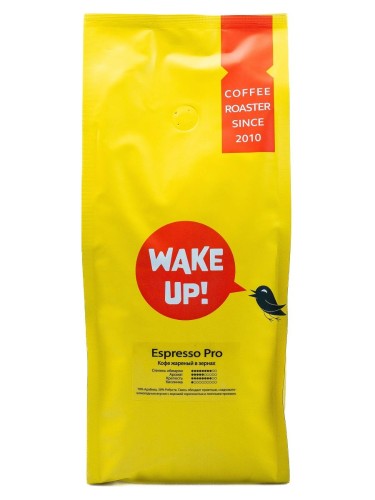 Кофе в зернах WakeUp Espresso Pro, 1кг