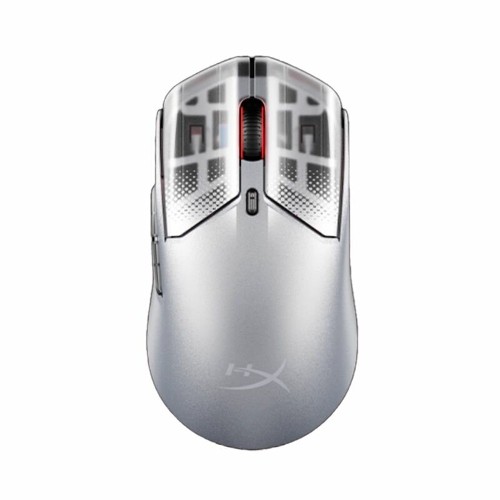 HyperX Игровая мышь беспроводная Pulsefire Haste 2S Wireless, 2.4GHz / Bluetooth, серебристый