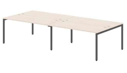 Бенч-система XTEN-S 320x140,  бук тиара/антрацит Бенч-система XTEN-S 320x140,  бук тиара/антрацит