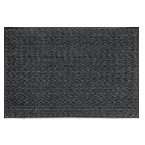 Придверный коврик ИЗНОСОСТОЙКИЙ влаговпитывающий, 120х180 см, ТАФТИНГ, СЕРЫЙ, LAIMA EXPERT,С30Т1218