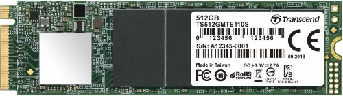 Твердотельный накопитель Transcend MTE110S TS512GMTE110S Твердотельный накопитель Transcend MTE110S TS512GMTE110S