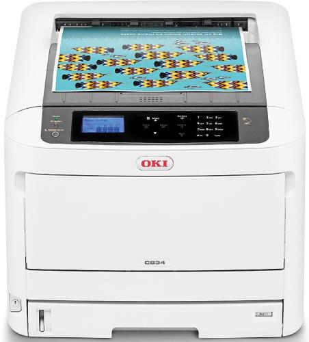Цветной лазерный принтер OKI C834nw 47074214
