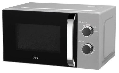 Микроволновая печь JVC JK-MW147M, 700ВТ, 20л., серебристый